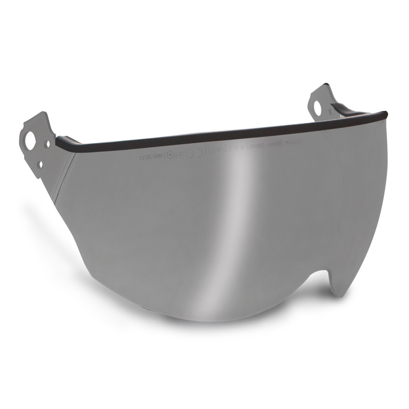 visière protection casque chantier