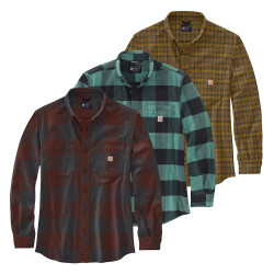 chemise carreaux travail carhartt