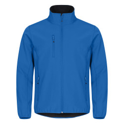 softshell travail bleu