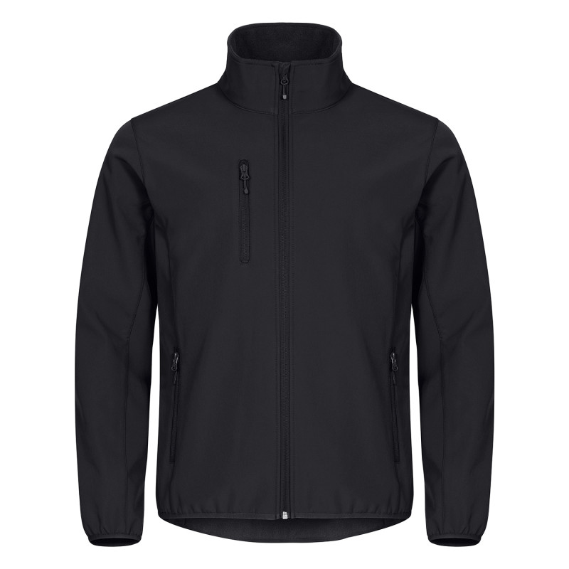 softshell travail noir