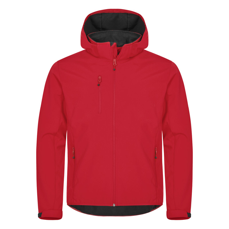 softshell travail capuche