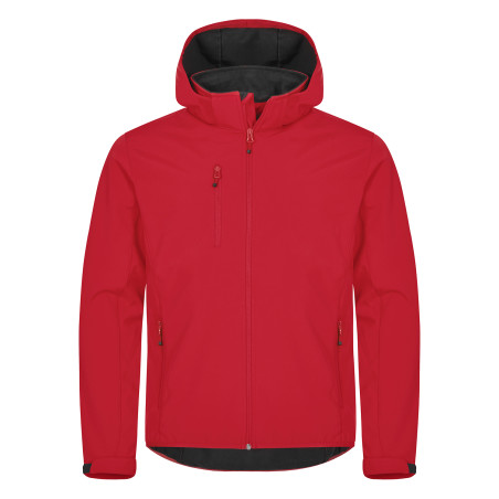 softshell travail capuche