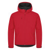 softshell travail capuche