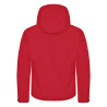 softshell travail capuche homme