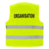 gilet haute visibilité marquage organisation
