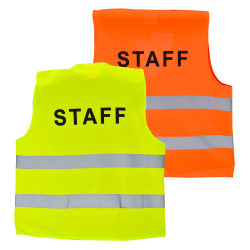 gilet sécurité marquage staff