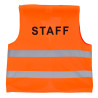 gilet haute visibilité marquage staff
