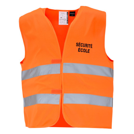 gilet fluo marquage sécurité école