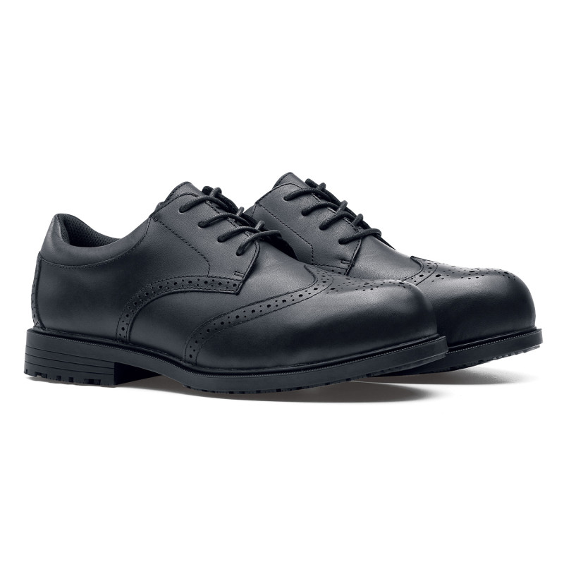 Chaussures de sécurité habillées noires homme S2