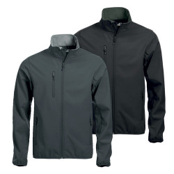 Veste de travail softshell pas cher pour homme Clique