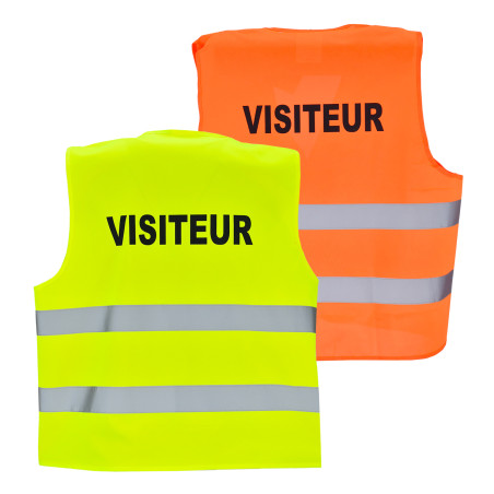 HiViz Gilet Réfléchissant Sécurité Trafic Haute Visibilité Police Veste  Workwear