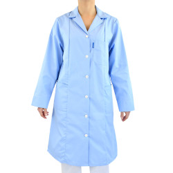 blouse médicale bleu femme