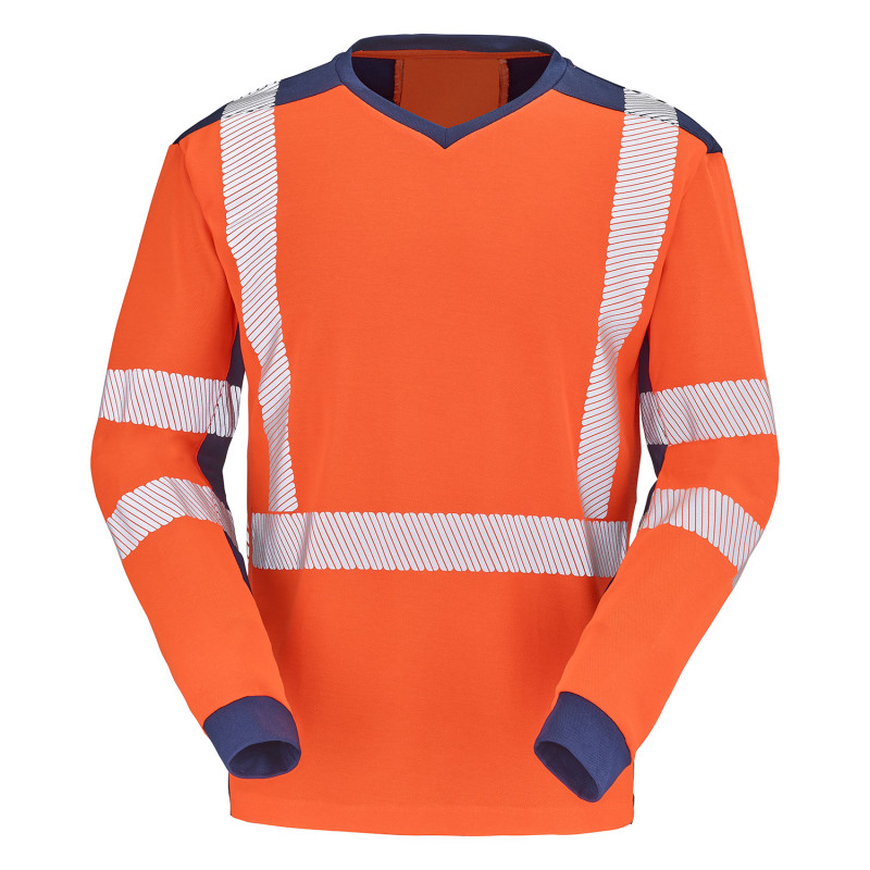 vetement haute visibilité orange