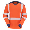 vetement haute visibilité orange