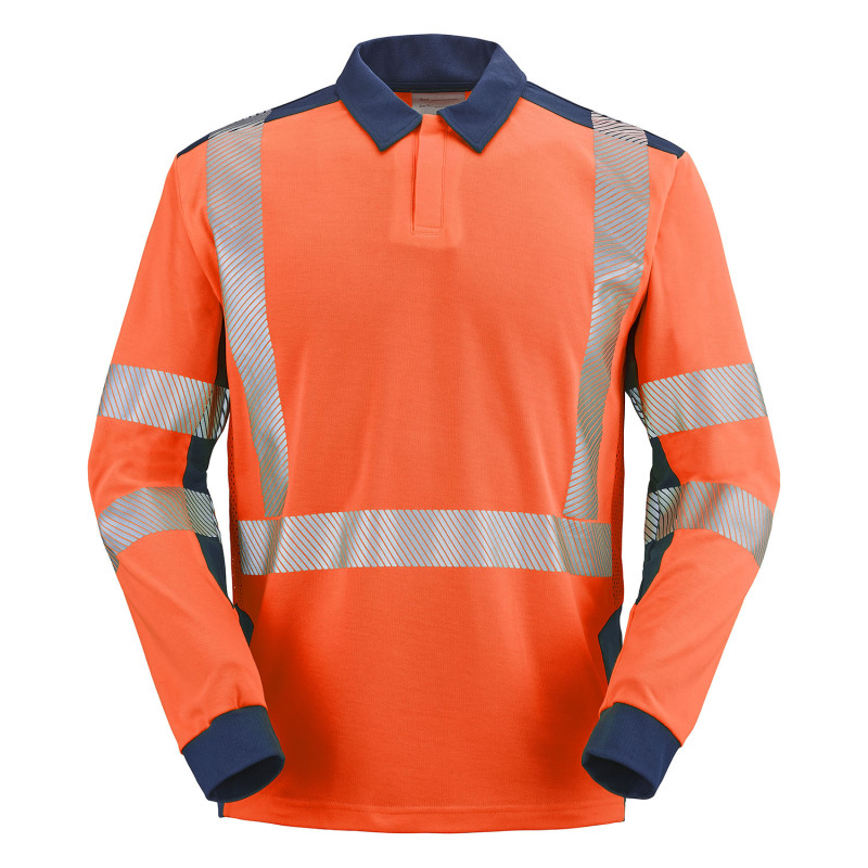 polo orange haute visibilité