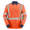 polo orange haute visibilité