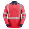 polo rouge haute visibilité