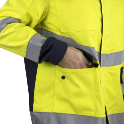 veste atex jaune fluo