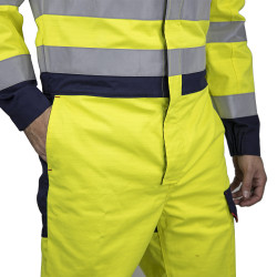 combinaison norme atex jaune fluo