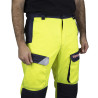 pantalon zone atex jaune fluo