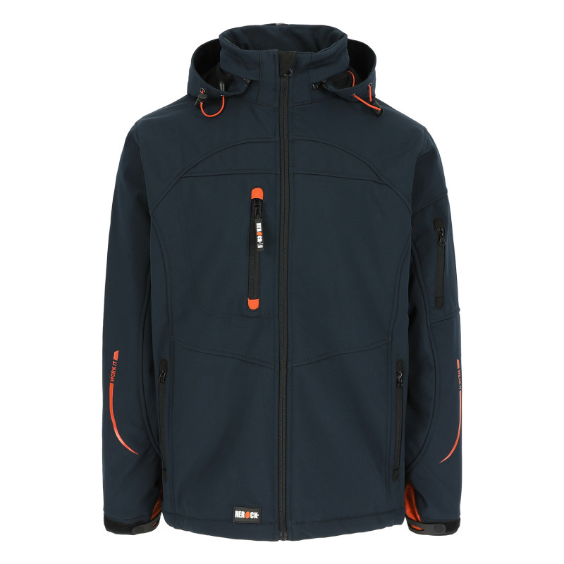 softshell travail homme