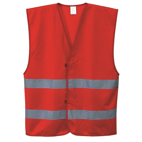 Gilet de sécurité rouge IONA Gilet de sécurité rouge IONA