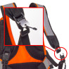 sac à dos professionnel orange fluo