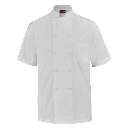 Veste de cuisine manches courtes 100% coton