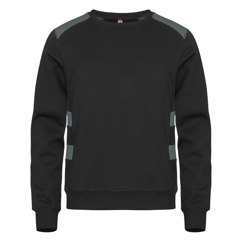 pull travail bicolore