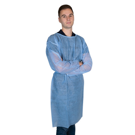 sur blouse hygiène jetable