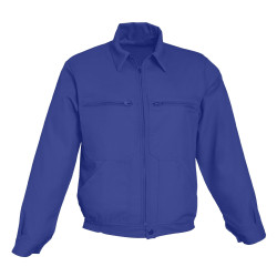 blouson travail bleu