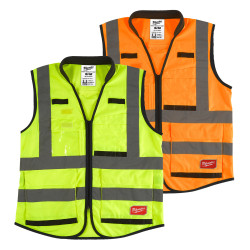 gilet haute visibilité milwaukee premium