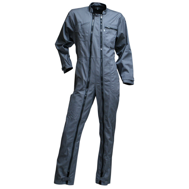 Combinaison de travail grise LMA double fermeture RONDELLE