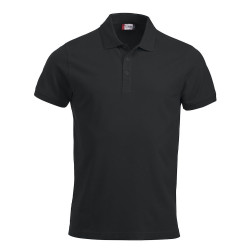 Polo de Travail Noir Classic Lincoln