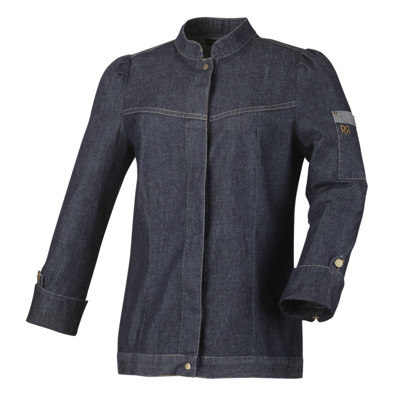 veste cuisine femme denim