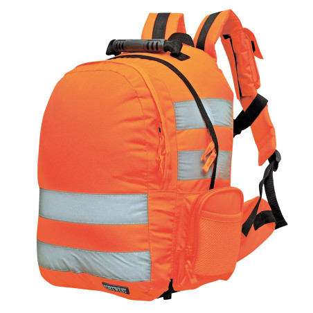 sac orange fluo chantier