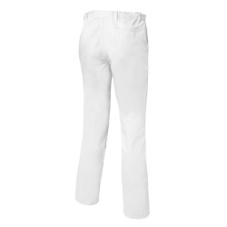 Pantalon cuisine blanc pas cher