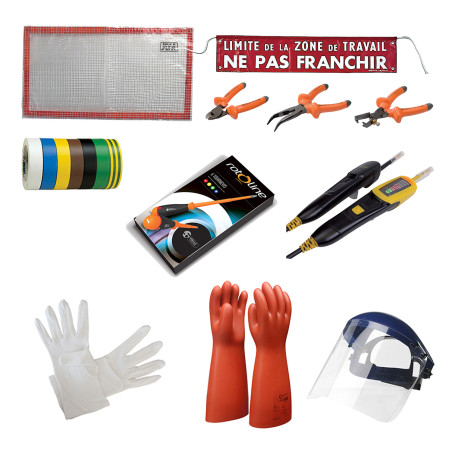 Gants électricien composites GICN - Classe 0