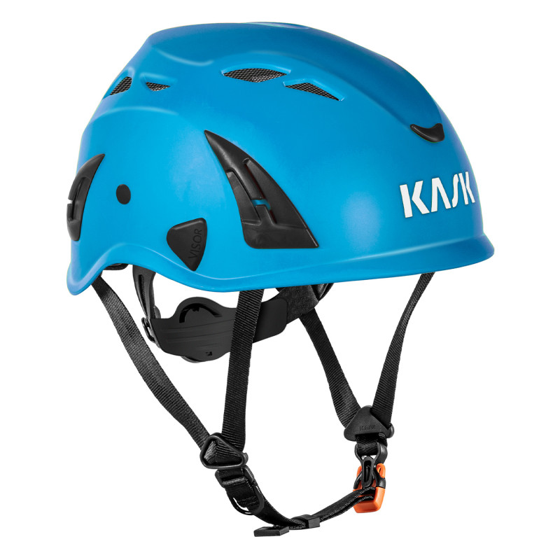casque btp bleu