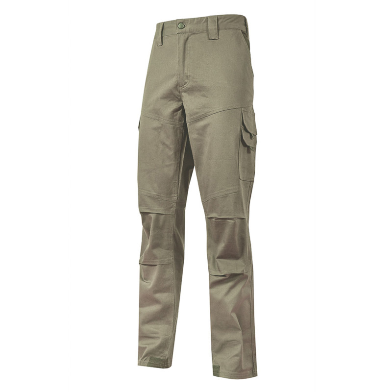 pantalon travail beige