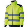 Veste polaire haute-visibilité jaune POLGA