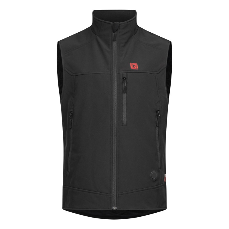 Gilet Chauffant Camouflage G-HEAT - 5 Zones Chaudes, Autonomie 7h, Coupe-vent Déperlant - Pour Plein Air