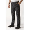 Pantalon de cuisine  noir robur TIMEO