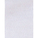Gants coton interlock blanchi avec ourlet version lourde