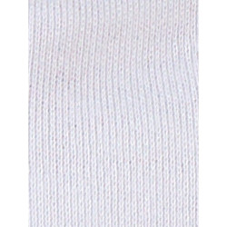 Gants coton interlock blanchi avec ourlet version lourde