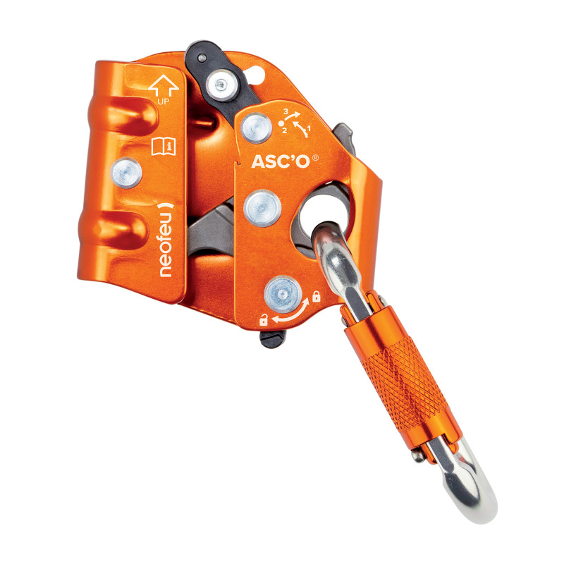 Antichute Mobile Sur Corde Levac D12mm L10m Avec Absorbeur - Sécurité EN 353-2 Pour Travaux En Hauteur