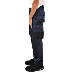 pantalon pro bleu