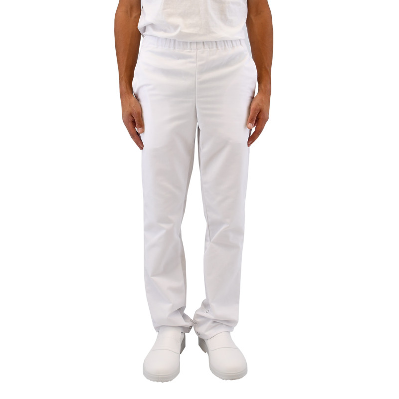 Pantalon professionnel blanc pas cher UMINI
