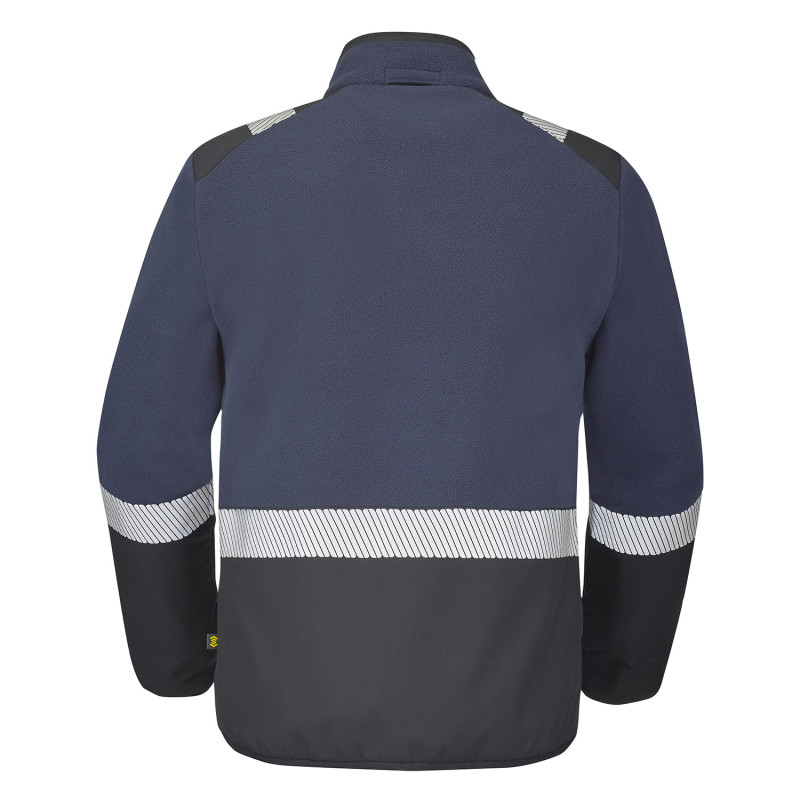Ensemble De Travail Pour Homme 2 Pièces - Veste Zippée Et Pantalon En 100% Coton - Bandes Réfléchissantes - Tailles M à 5XL