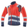 softshell haute visibilité femme sans manche